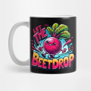 Let The Beet Drop Funny Bass Puns Mug